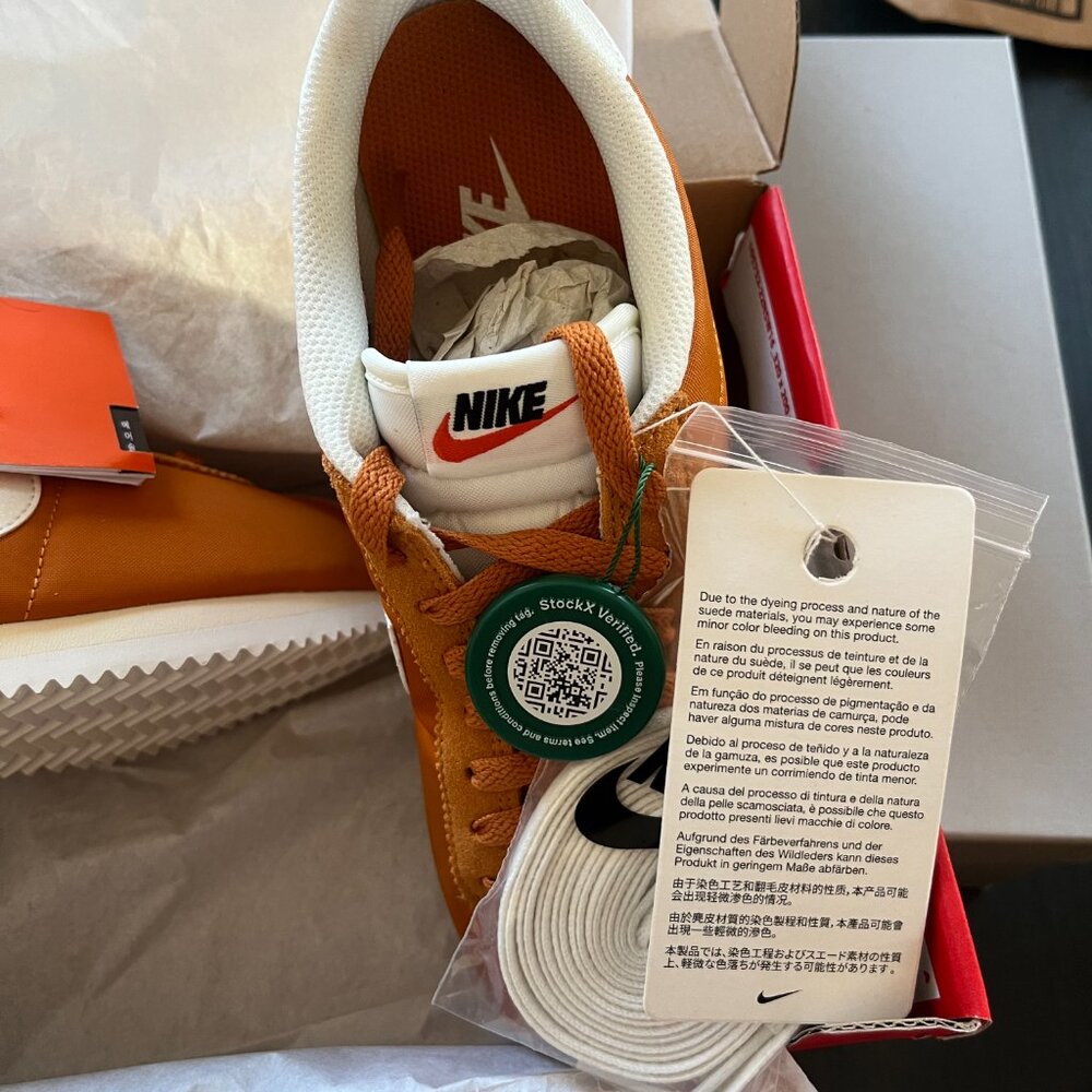 Nike Cortez TXT in Monarch/Sail-Muslin, Size EU 40, BNIB, unworn. - Picture 11 of 14